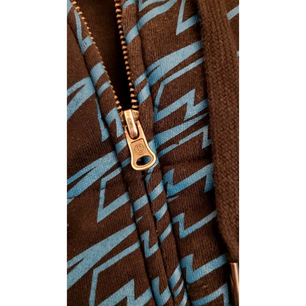 Vintage Element Hoodie Mens L Aqua Skateboard Full Zip Jacket - Picture 5 of 16